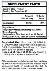 Hydro Shot Tablets | Medical H2 + Nitric Oxide