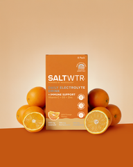 SaltWTR Daily Electrolytes - Wild Orange | Immune Support - Month Supply