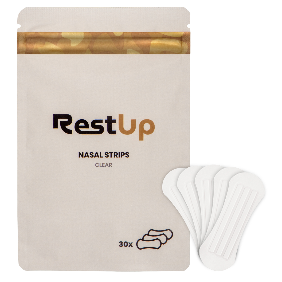 RESTUP Clear Nasal Strips